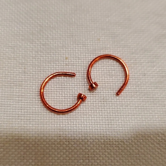 Fake Nose Ring 2 PC - Picture 6 of 8